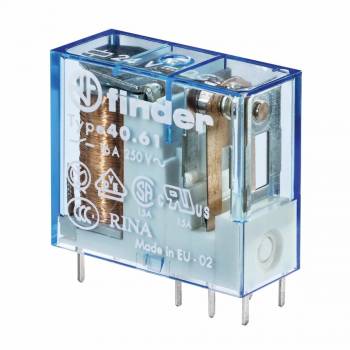 16A 1 CHANGEOVER 40 SERIES MINIATURE PCB RELAY 110VAC