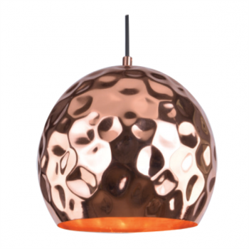 100W 1xE27 Pendant Copper Ø250mm