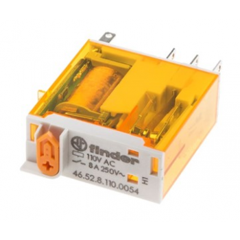8A 2CO 46SER PLUG-IN RELAY 110VAC
