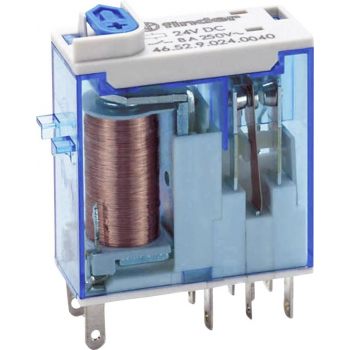 8A 2 CHANGEOVER 46 SERIES PLUG-IN RELAY 24VDC