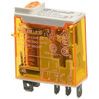 16A 1 CHANGEOVER 46 SERIES PLUG-IN RELAY 12VAC