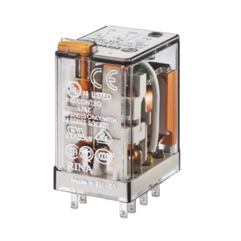 7A 4 CHANGEOVER MINIATURE PLUG-IN RELAY 24VDC