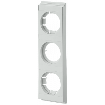Touch protection cover ISO for bus-mounting fuse base 3-pole, 5SH2242