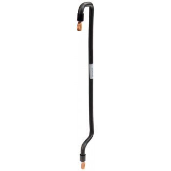 Series connector, 16 mm2, 200 mm, 1-pole for NF distribution board black