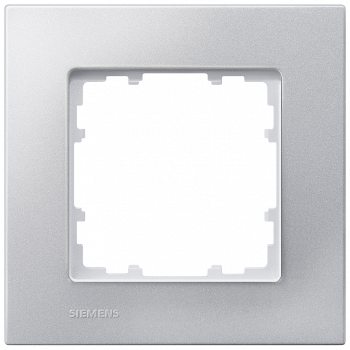 DELTA miro Frame 1-fold Color aluminum metallic Dimensions 90x 90 mm