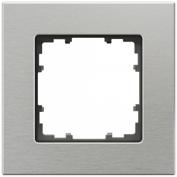 DELTA miro aluminum Frame 1-fold Authentic material aluminum natural Dimensions 90 x 90mm