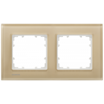 DELTA miro glass Frame 2-fold Authentic material glass Arena 161x 90 mm