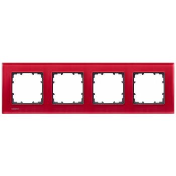 DELTA miro glass Frame 4-fold Authentic material glass ORIENT 303x 90 mm