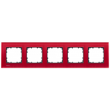 DELTA miro glass Frame 5-fold Authentic material glass ORIENT 374x 90 mm