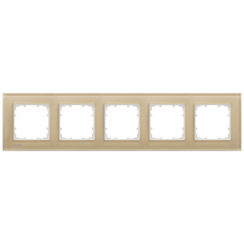 DELTA miro glass Frame 5-fold Authentic material glass Arena 374x 90 mm