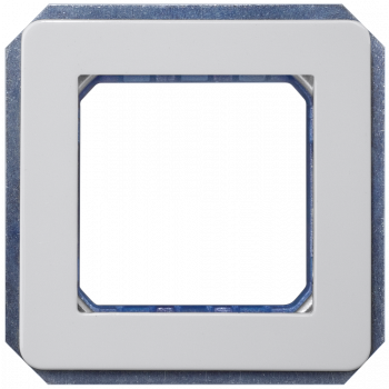 DELTA profil, silver Module rack, double, 5TG1891