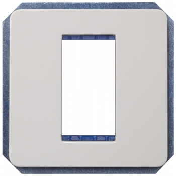 DELTA profil, titanium white Module rack, 5TG1911