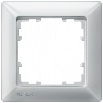 DELTA line, aluminum-metallic frame 1-fold, 80x 80 mm