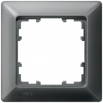 DELTA line, carbon metallic frame 1-fold, 80x 80 mm