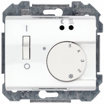 IRIS Room temperature controller cover Direct floor heating polar white