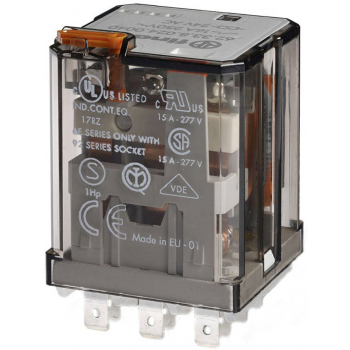 16A 3 CHANGEOVER PLUG-IN POWER RELAY 48VAC