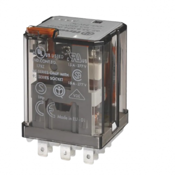16A 3 CHANGEOVER PLUG-IN POWER RELAY 24VDC
