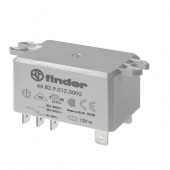 30A 2 CHANGEOVER 66 SERIES HIGH POWER RELAY 24VAC