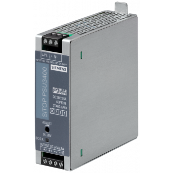 Power supply SITOP PSU3400 Uni, 88-264 V AC, 18-264 V DC/24 V DC/2.5 A