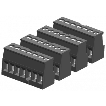 SIMATIC S7-1200 Tin-plated joint block 7 pins, keyed right, screw PU 4