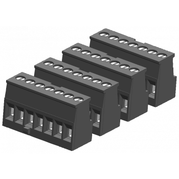 SIMATIC S7-1200 Tin-plated joint block 7 pins, keyed left, screw PU 4