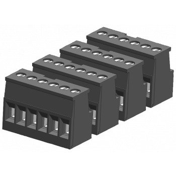 SIMATIC S7-1200 Gold-plated joint block 6 pins, push-in For analog CPUs PU 4