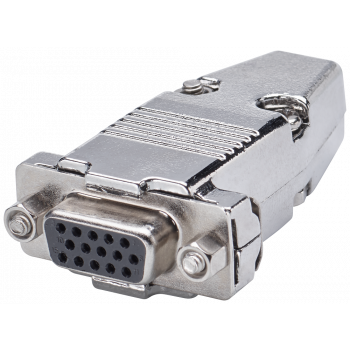 Signal connector for connection to S-1FL6 LI 15-pole D-sub HD female solder Screw interlock, 6FX2003-0DB12