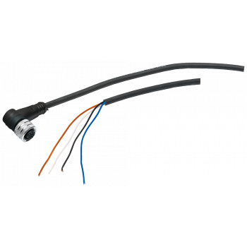 Cable for SIMATIC VS100 lamps, lamp-side with M12 angled socket