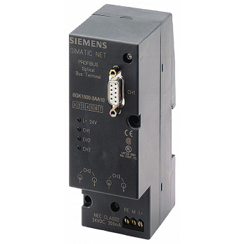 PROFIBUS OBT 2.0, optical bus terminal, for connection to optical PROFIBUS