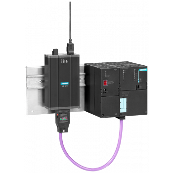 Mounting rail support for communications processor CP 5711