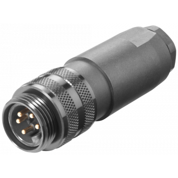 7/8" connection plug for ET 200, with axial cable outlet for assembly