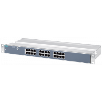 SCALANCE XR124WG; Unmanaged IE switch; 19" rack; 24 x 10/100 Mbit/s, 6GK5124-0BA00-3AR3