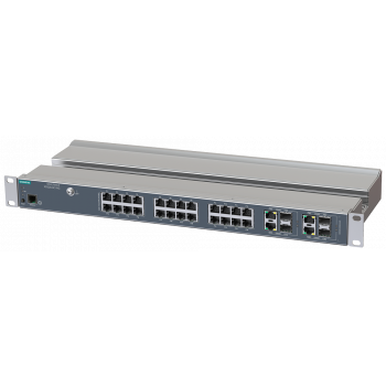 SCALANCE XR328-4C WG; managed IE switch; 19" rack; 24 x 10/ 100/1000 Mbps, 6GK5328-4SS00-3AR3