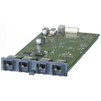 Media module MM992-4CUC, 4x 1000 Mbps RJ45, with securing collar