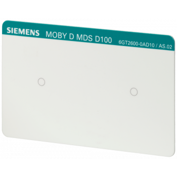 Transponder MDS D100 PVC ISO Card, RF200/RF300 ISO/MOBY D, ISO 15693, 112 byte