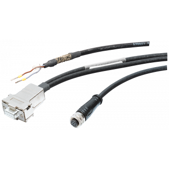 RS232 plug-in cables (Y cable) pre-assembled, between reader and PC (RS232), 5 m