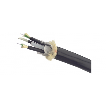 FO Cable 62.5/125 (OM1), glass, flexible, MM, trailing, 4x ST, 15 m