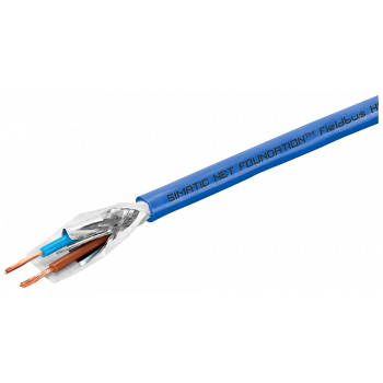 Foundation Fieldbus cable, haz. appl., blue jacket