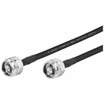 IWLAN 2x N-Connect Male/Male flexible connection cable, railway, 5 m