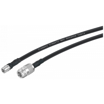 IWLAN 1x QMA / 1x N-Connect Male/Female flexible adapter cable, railway, 1 m