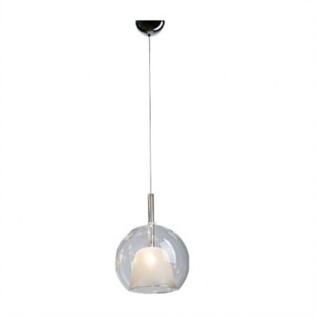 230V 1x20W G4 Pendant Clear Glass