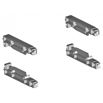 ALPHA 630 DIN support, long, minimum order quantity 100 units