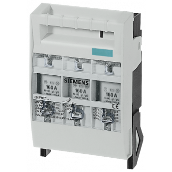 SENTRON, fuse switch disconnector 8HP, 3-pole, NH1, 255 A