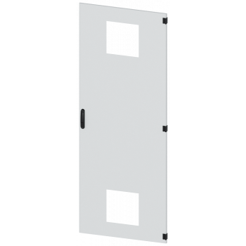 SIVACON, door, right, with cutout for filter fan, with ventilation openings