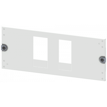 SIVACON S4 cover 3VL1 up to 160 A, 4-pole, plug-in socket, RCD module H: 200 mm