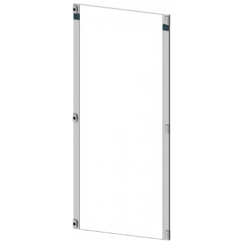 SIVACON S4, Giugiaro glass door, IP55, H: 2000 mm, W: 850 mm, double-bit, right