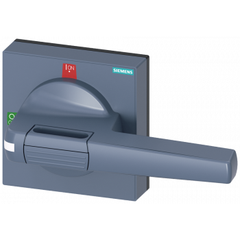 Handle with masking plate standard, size 100x 100, for shaft 10x 10, 0-I