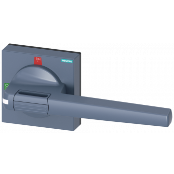 Handle with masking plate standard, size 100x 100, for shaft 12x 12, 0-I