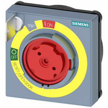KABA cylinder lock with masking plate, EMERGENCY STOP, key number 2, accessory
