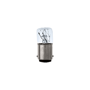 Incandescent lamp, 5 W, BA15d base, 24 V, accessory for 8WD4 signaling columns
